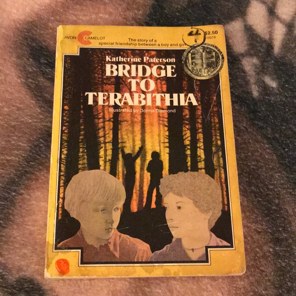 “Bridge to Terabithia” paperback vintage book